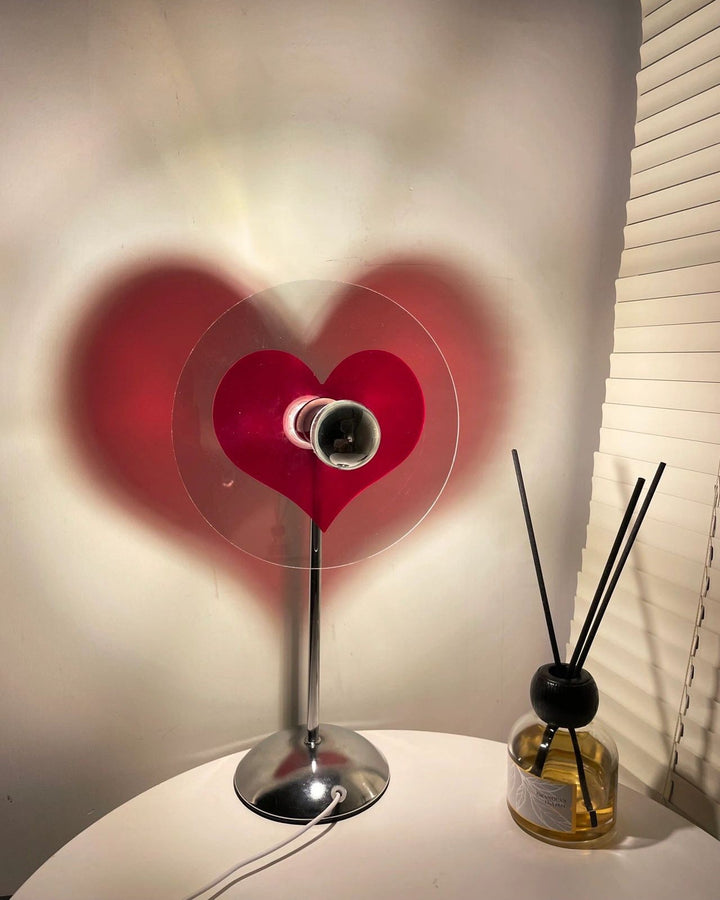 Genopladelig LED Bordlampe med Metal Skærm og Touch-Kontrol