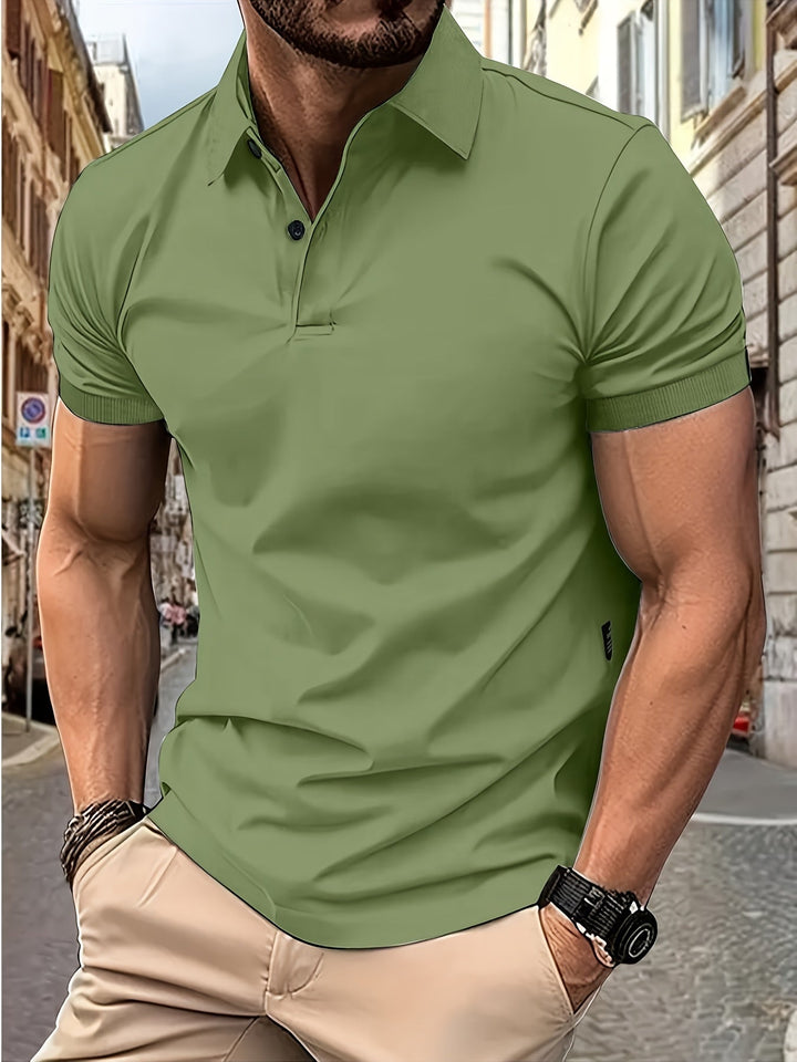 Slim Fit Poloshirt med Kent-krave