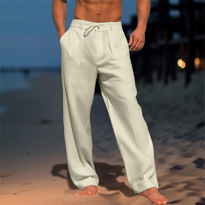 Lette Herrenhose med Kordelzug til Sommer