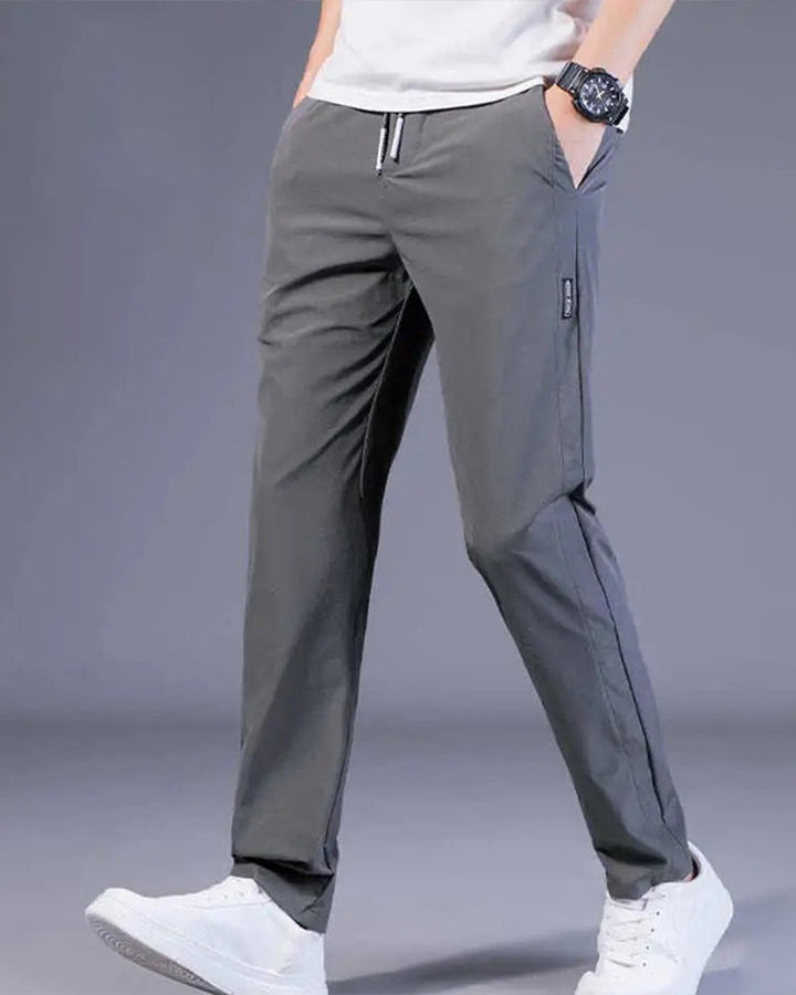 Slim Fit Herrenhose med Kordelzug