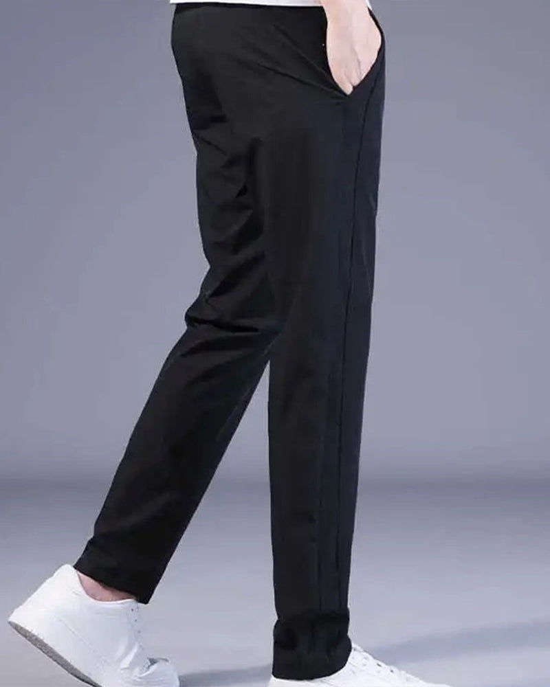 Slim Fit Herrenhose med Kordelzug