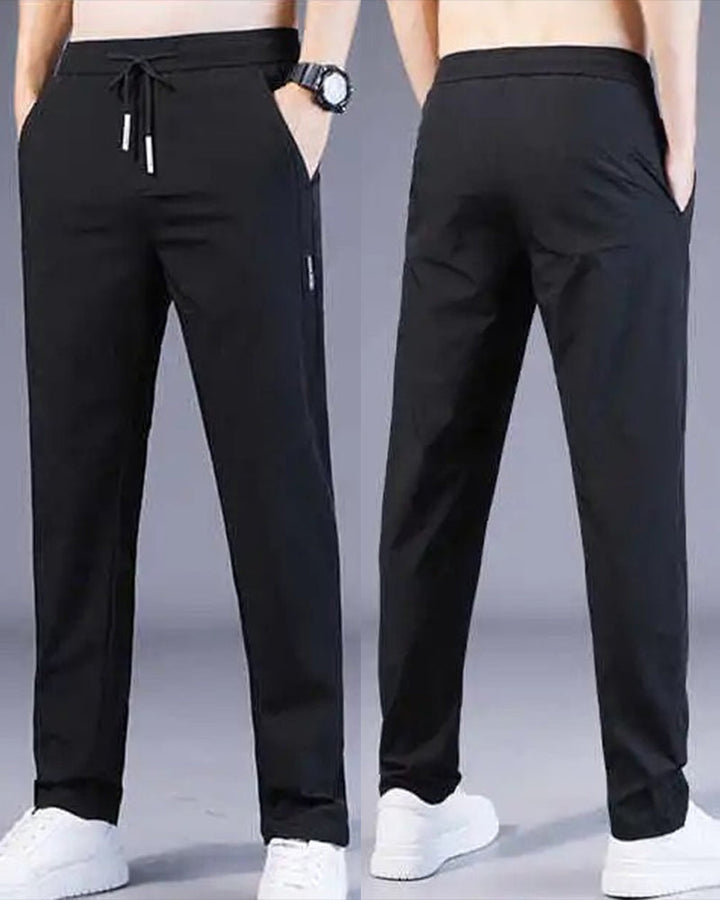 Slim Fit Herrenhose med Kordelzug