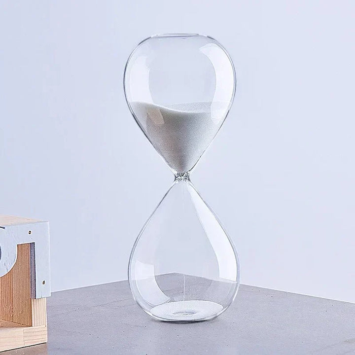 Elegant Glas Timeglas med 5-60 Minutters Intervaller
