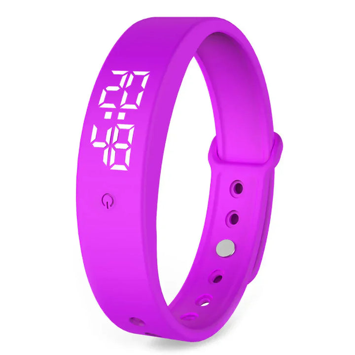 Vandtæt Smartwatch med Fitness Tracking og Vibrationsalarm