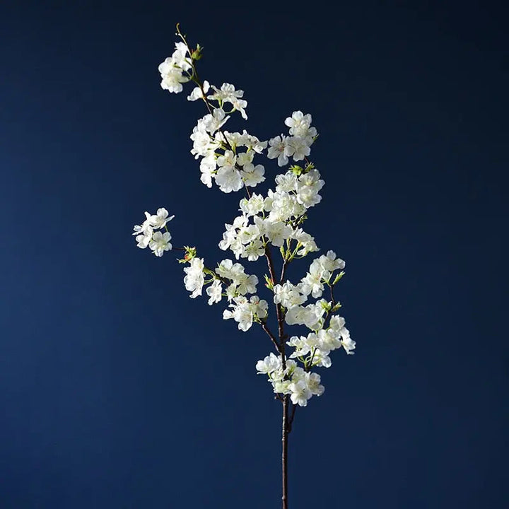 Realistisk Silke Kirsebærblomst Gren 109 cm