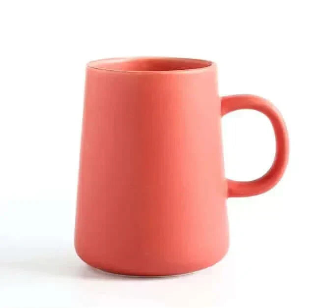 Ekstra-Stor Stentøjs Kaffe Kop 15 oz i Brun eller Grå