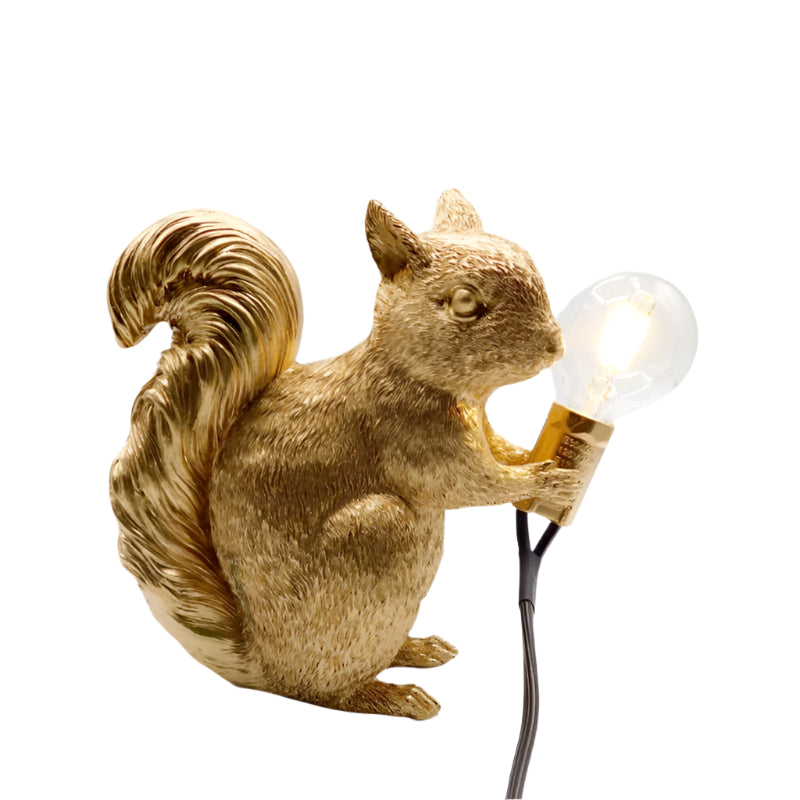 Egern LED Bordlampe i Resin til Børneværelse