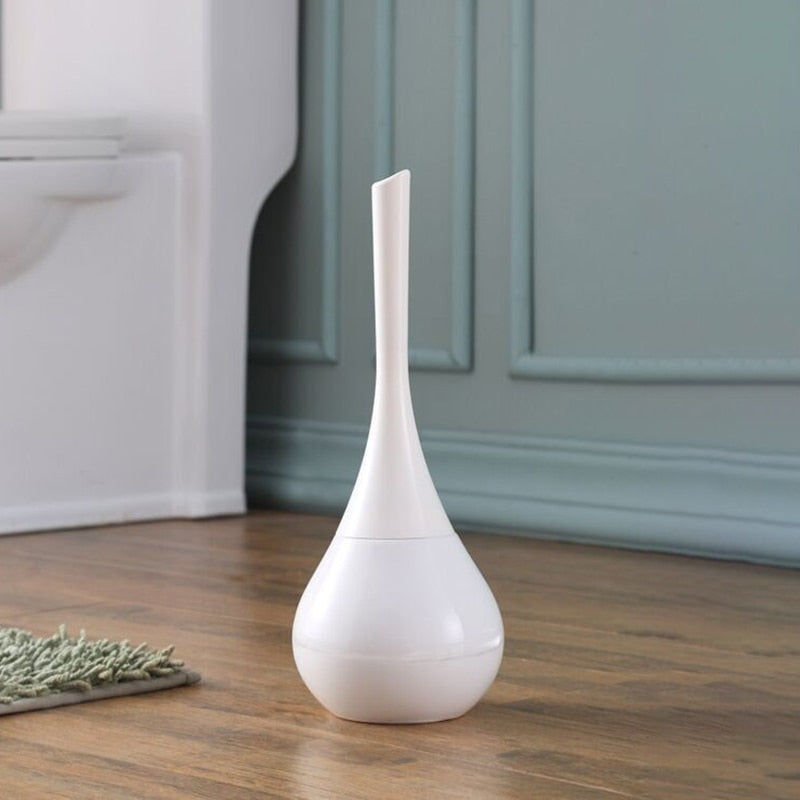 Elegant Spildfri Toiletbørste med Hygiejnisk Design