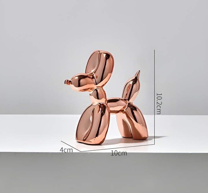 Balloon Dog Skulptur i Resin - 5 Farver