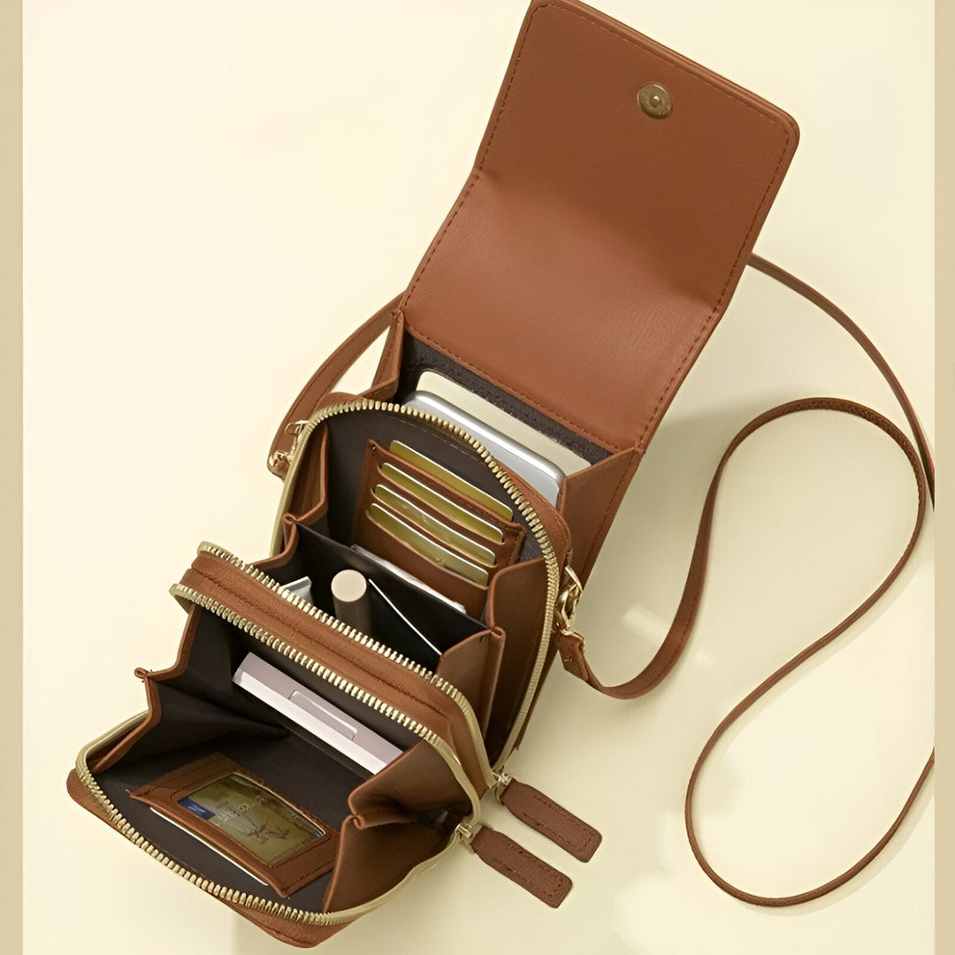 Stilfuld Crossbody Pung med Justerbare Stropper