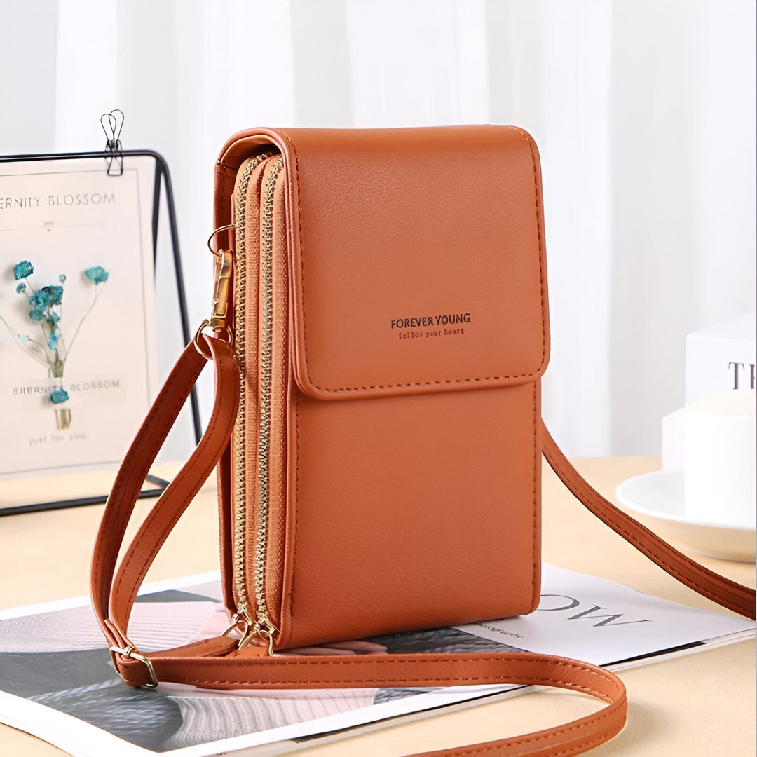 Stilfuld Crossbody Pung med Justerbare Stropper