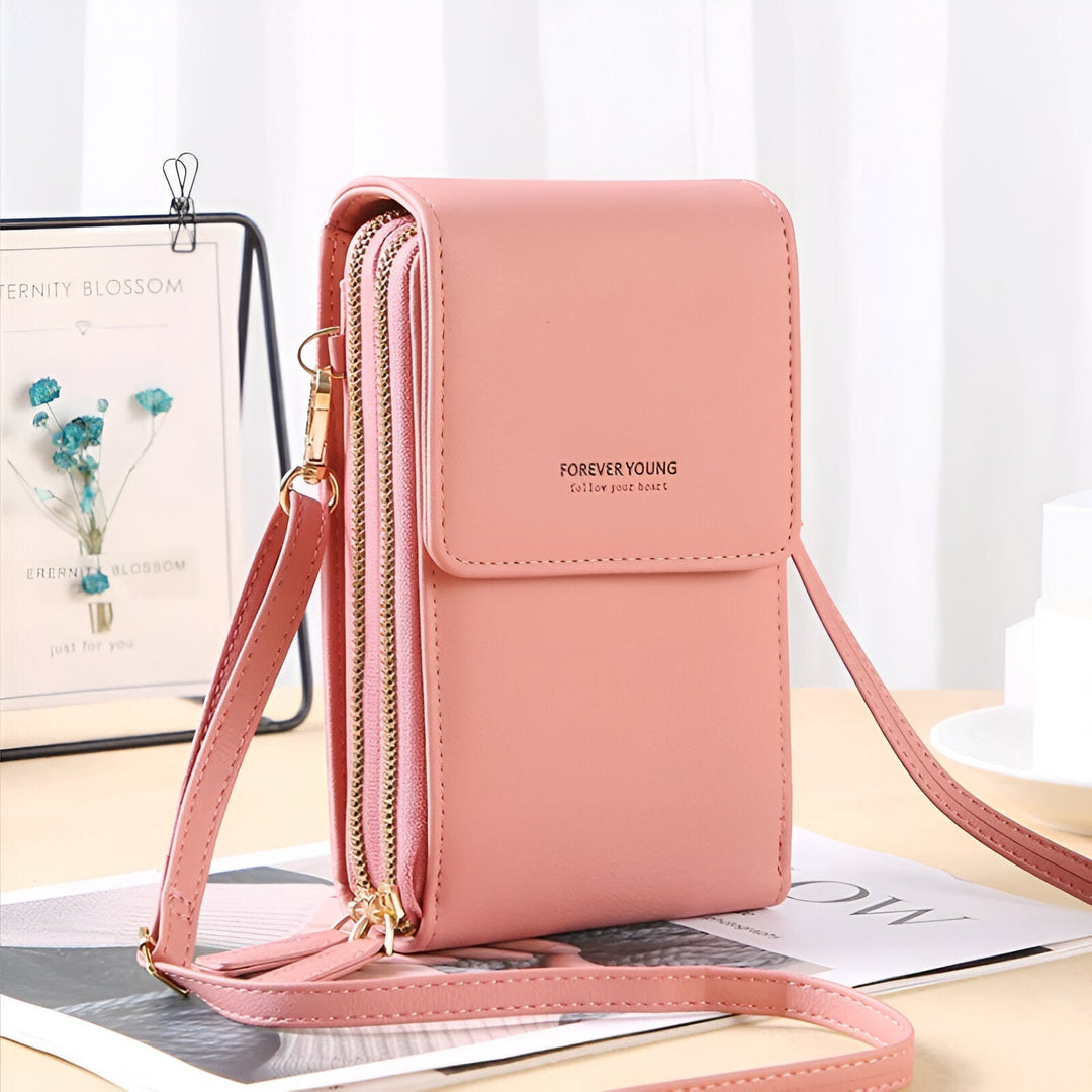 Stilfuld Crossbody Pung med Justerbare Stropper