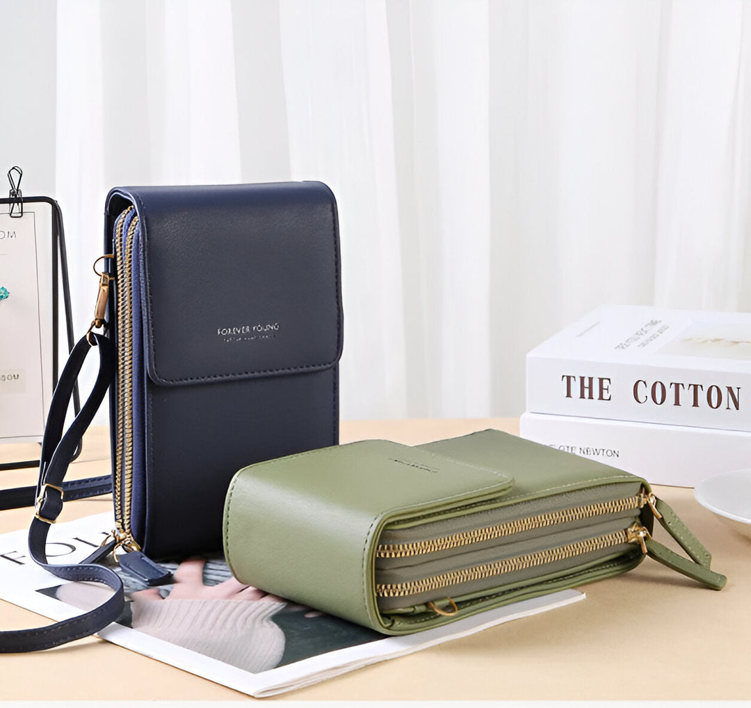 Stilfuld Crossbody Pung med Justerbare Stropper