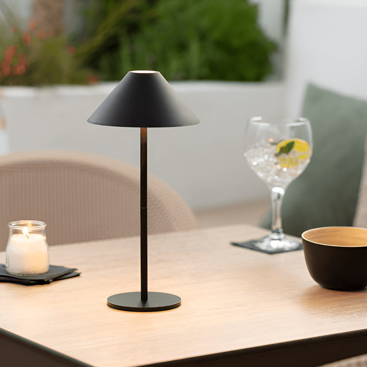 Dæmpbar Kegleformet LED Bordlampe med Touch-Kontrol