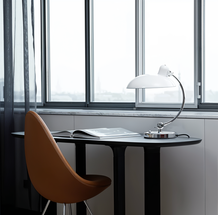 Justerbar Vintage Jern Kuppel Bordlampe til Skrivebord
