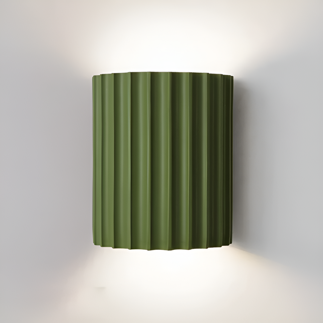 Moderne Resin LED Væglampe i Skandinavisk Design