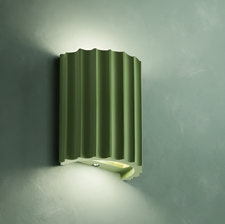 Moderne Resin LED Væglampe i Skandinavisk Design