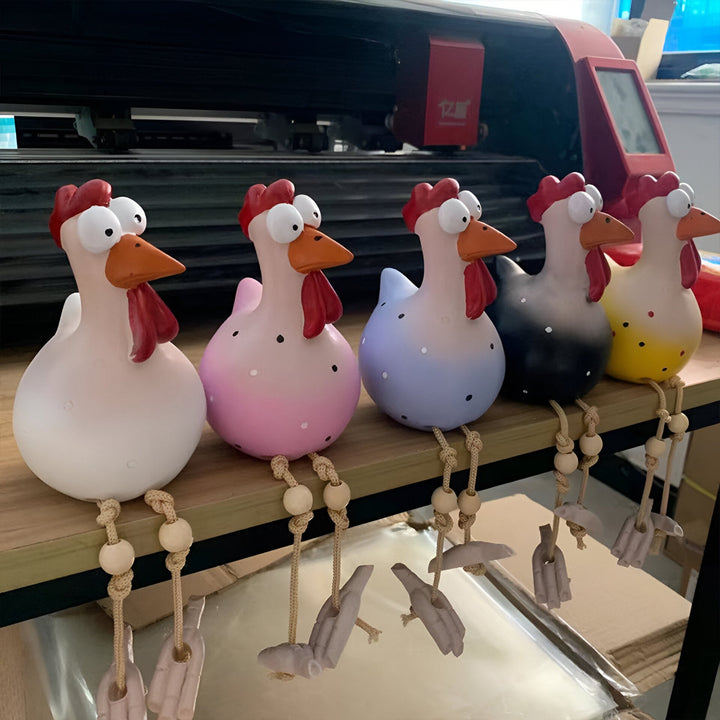 Vejrbestandig Hare Statue med Store Øjne til Haveindretning