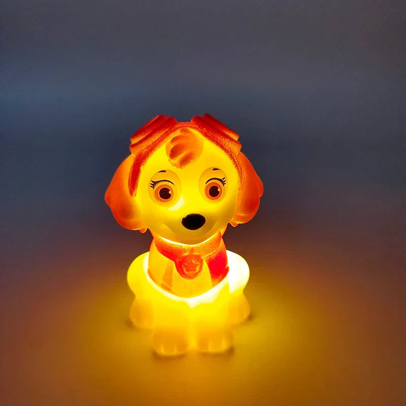 3D Paw Patrol Nattelys Lampe til Børn