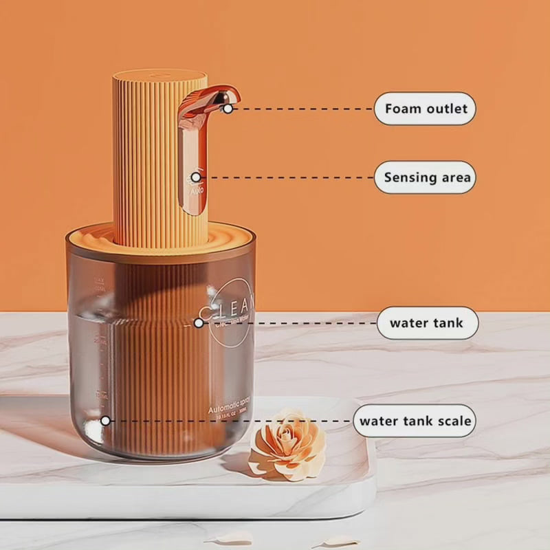 Automatisk Berøringsfri Skumsæbe Dispenser 280ml