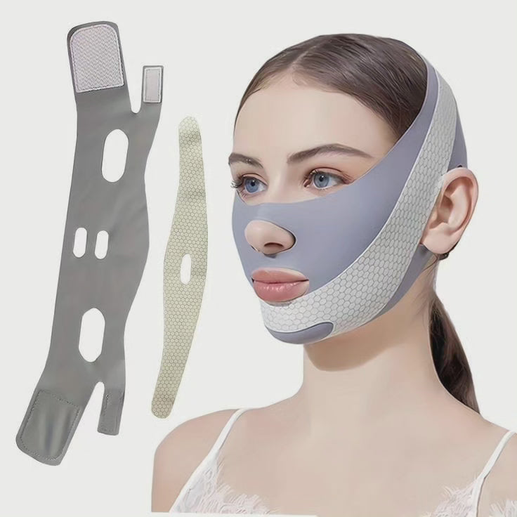 Løftende Ansigtskontur Maske med Justerbar Pasform