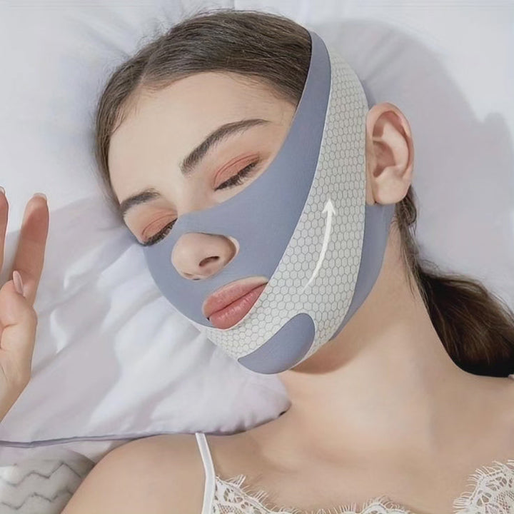 Løftende Ansigtskontur Maske med Justerbar Pasform