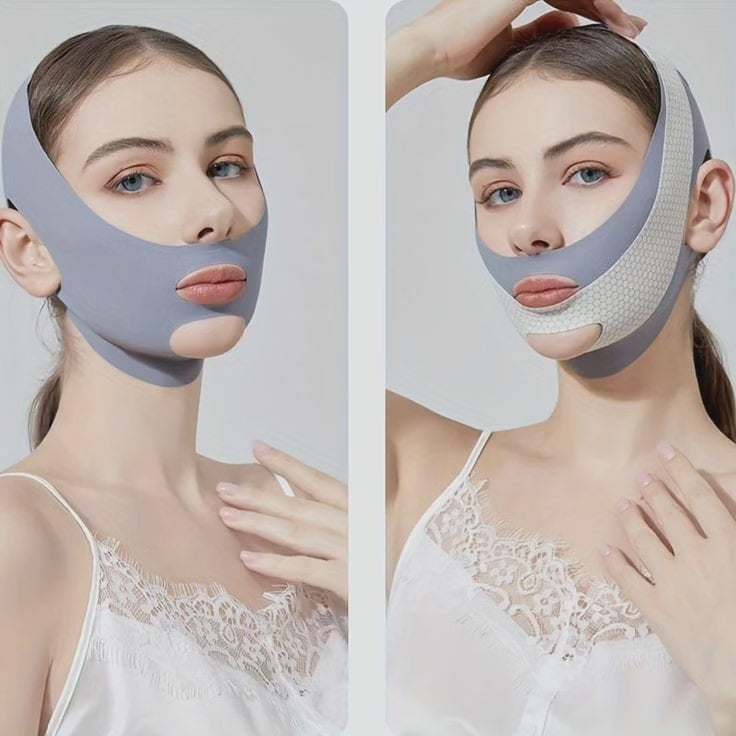 Løftende Ansigtskontur Maske med Justerbar Pasform