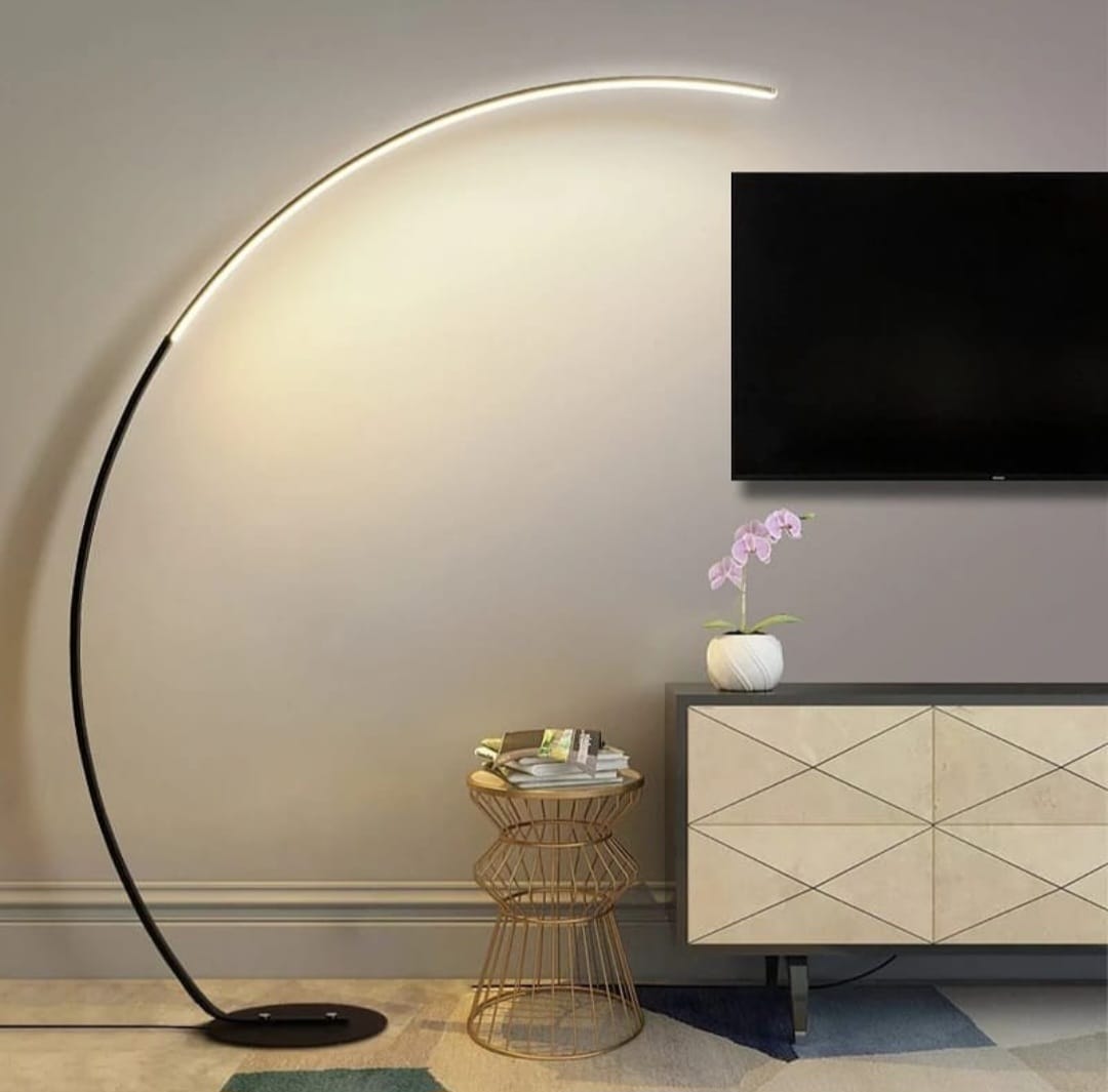 Moderne LED Gulvlampe med Justerbar Lysstyrke