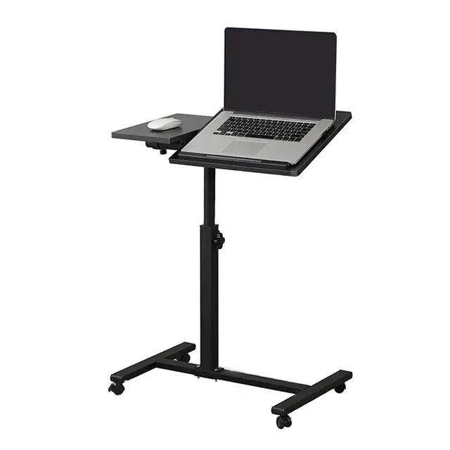 Justerbart Sort Laptopstativ med Højdejustering