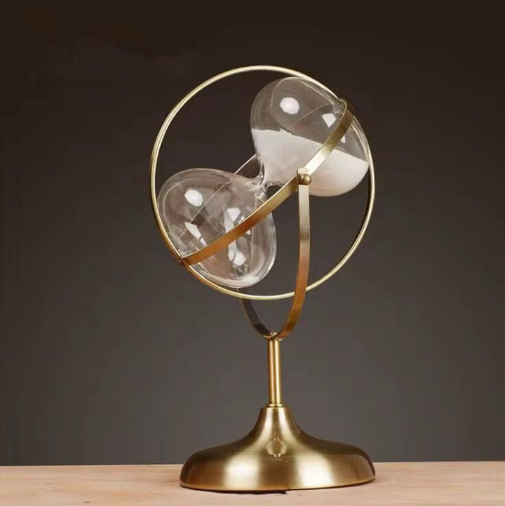 Spinning Timeglas Timer - 30 Minutter i Glas