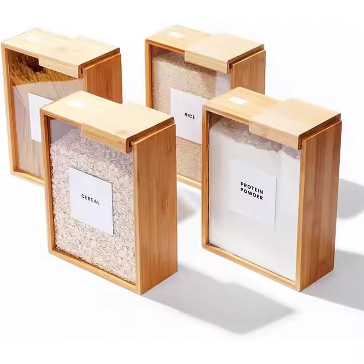 3L Transparent Akryl Fødevare Opbevaringsbeholder