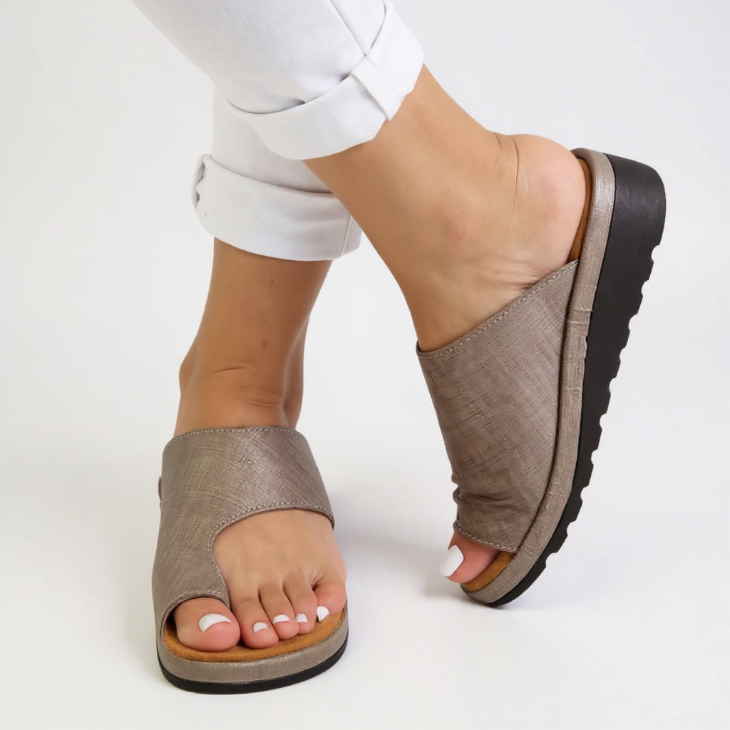Karin | Dame Sommer Orthopædiske Tåsplit Sandaler