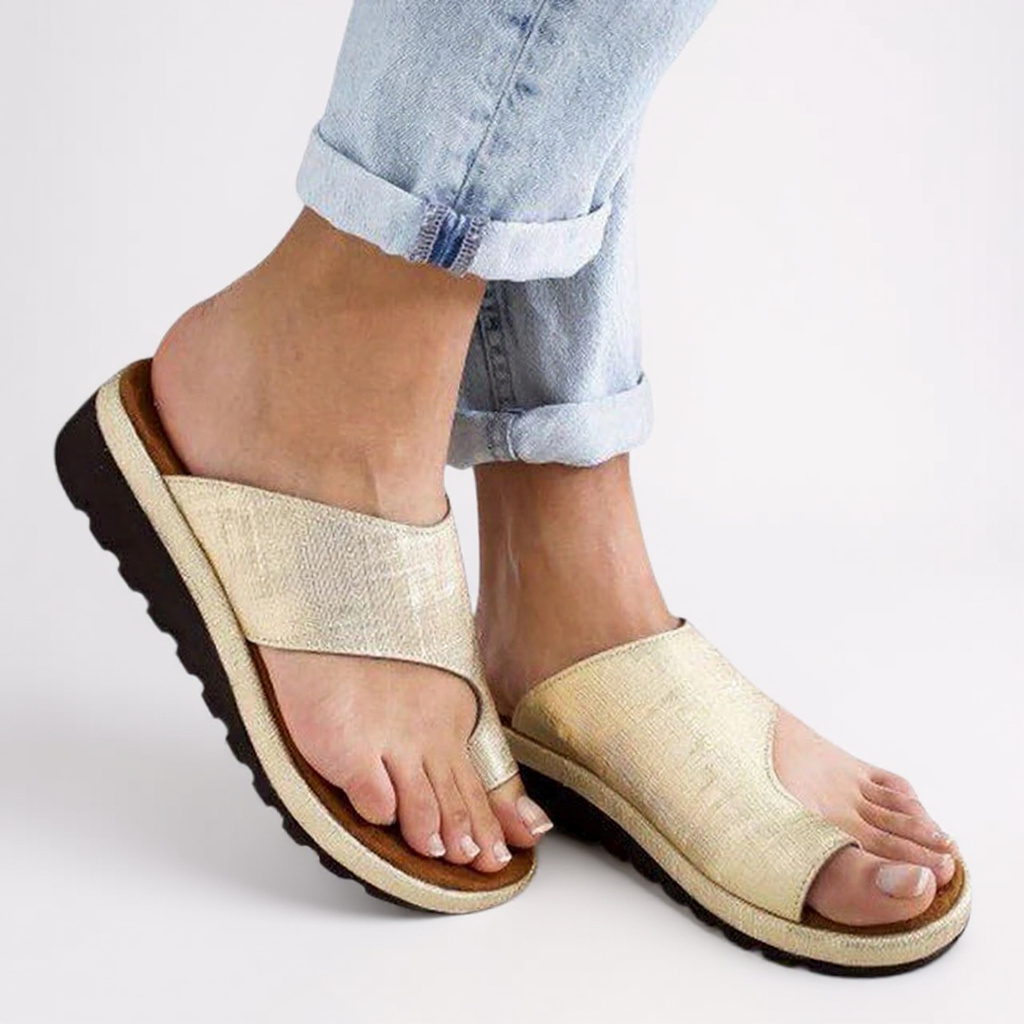 Karin | Dame Sommer Orthopædiske Tåsplit Sandaler