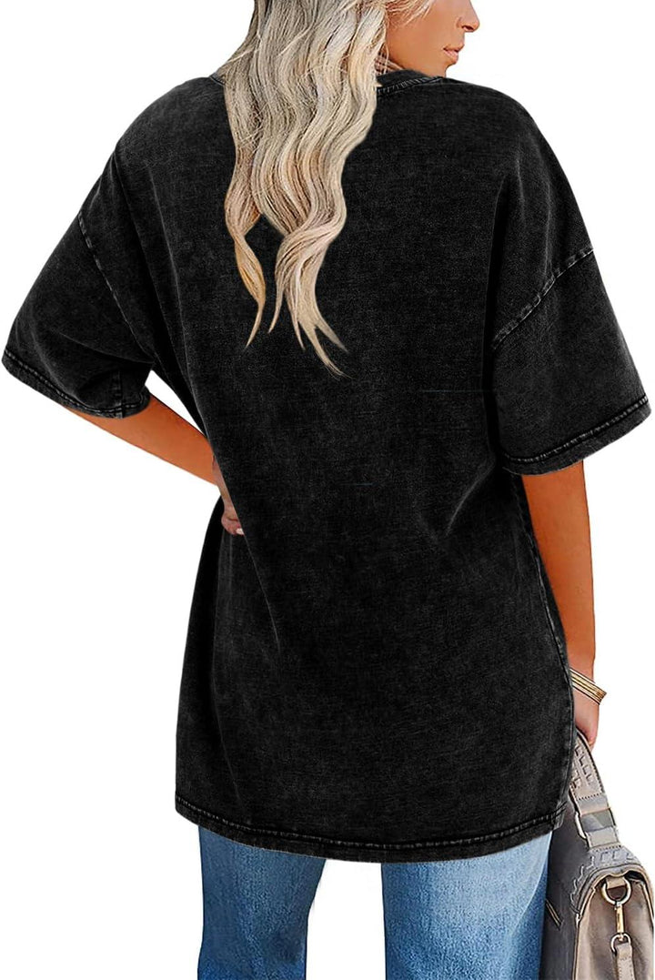 Frances™ | Oversized Vintage T-Shirt til Kvinder