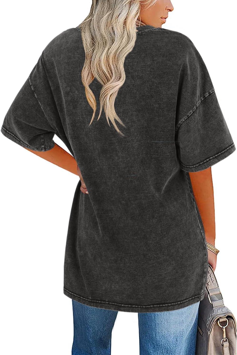Frances™ | Oversized Vintage T-Shirt til Kvinder