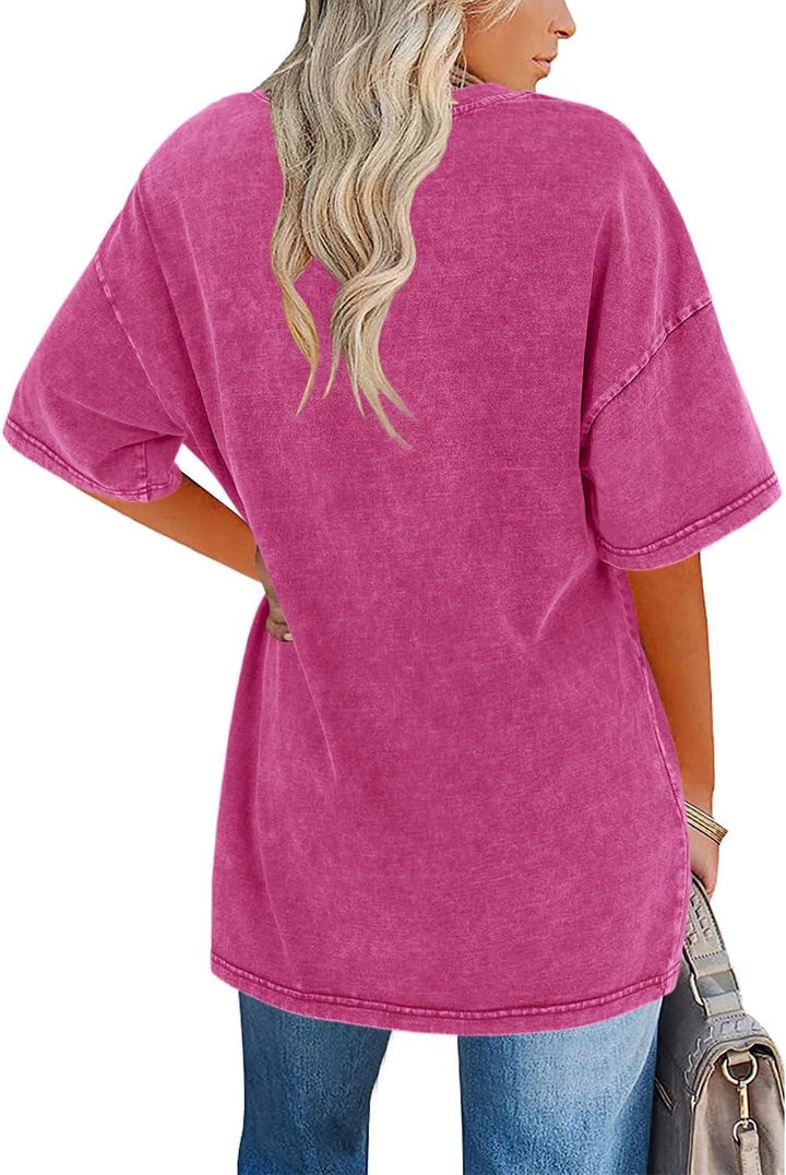 Frances™ | Oversized Vintage T-Shirt til Kvinder
