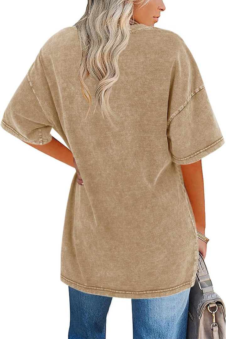 Frances™ | Oversized Vintage T-Shirt til Kvinder