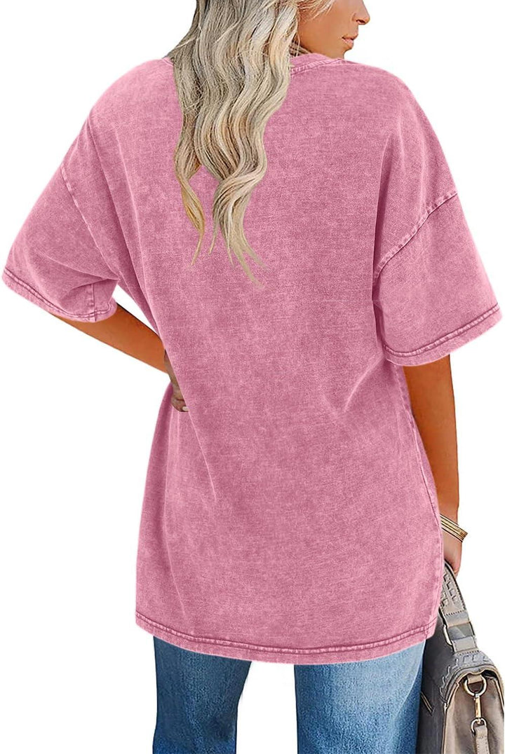 Frances™ | Oversized Vintage T-Shirt til Kvinder