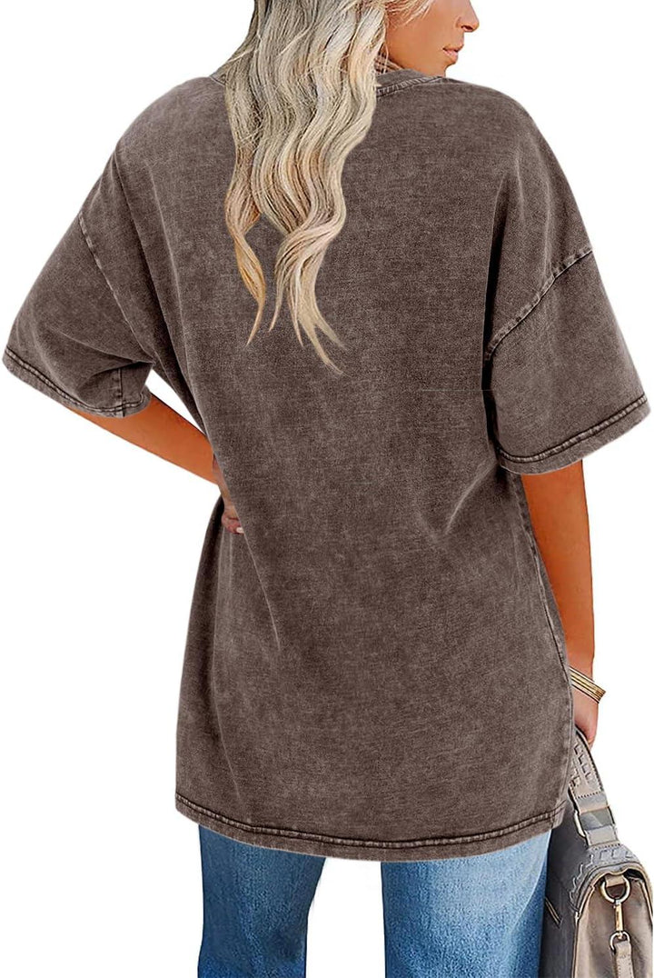 Frances™ | Oversized Vintage T-Shirt til Kvinder
