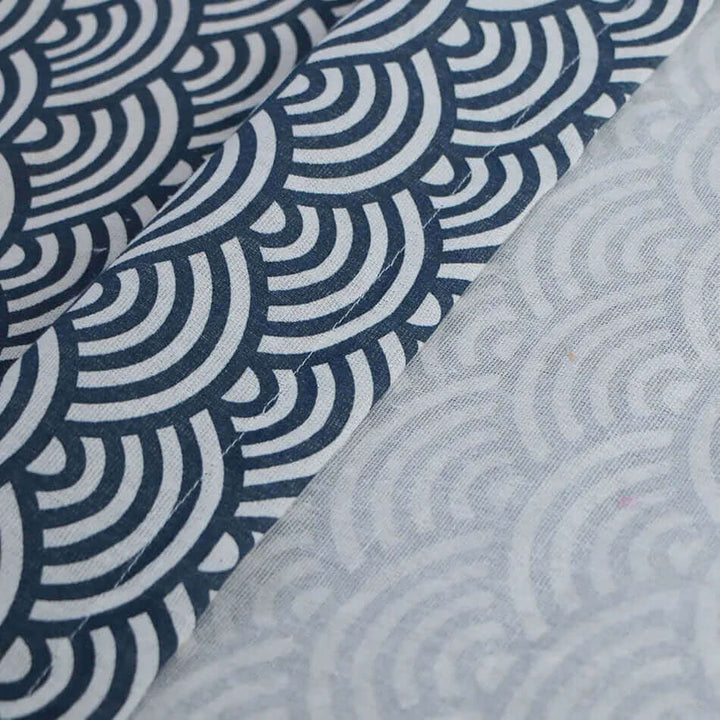 Japansk Linneduge i Rektangulært Design 100% Linned