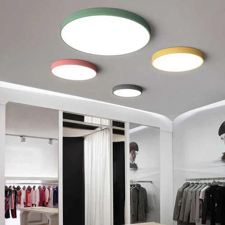 Farverig LED Stemningslampe med Justerbart Lys