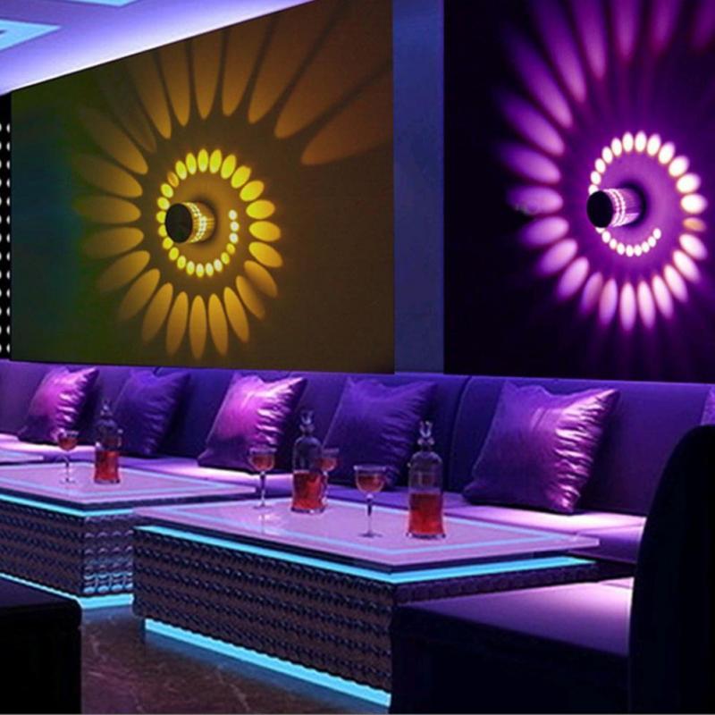 Moderne Spiral Loftlampe med Fjernbetjening og LED