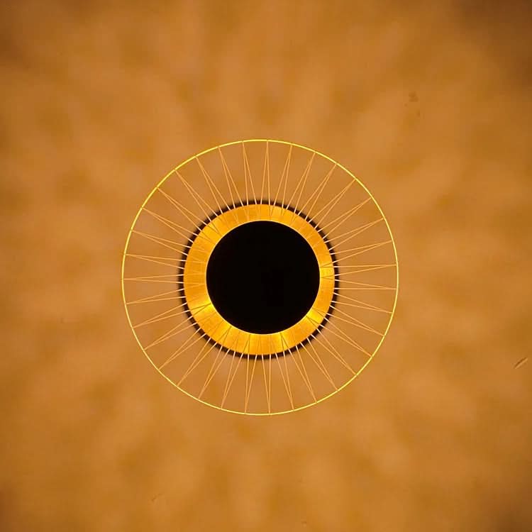 Trådløs Genopladelig LED Bordlampe med Krystal Disc Design