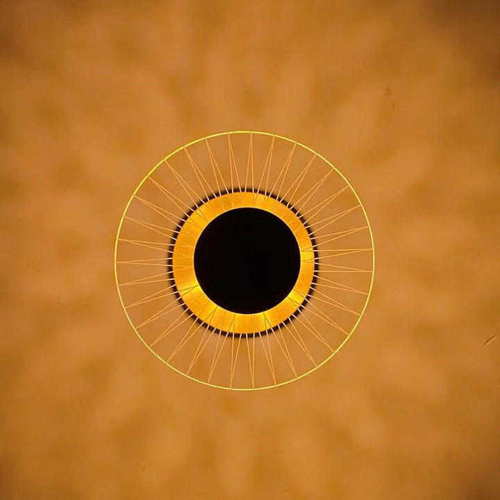 Trådløs Genopladelig LED Bordlampe med Krystal Disc Design