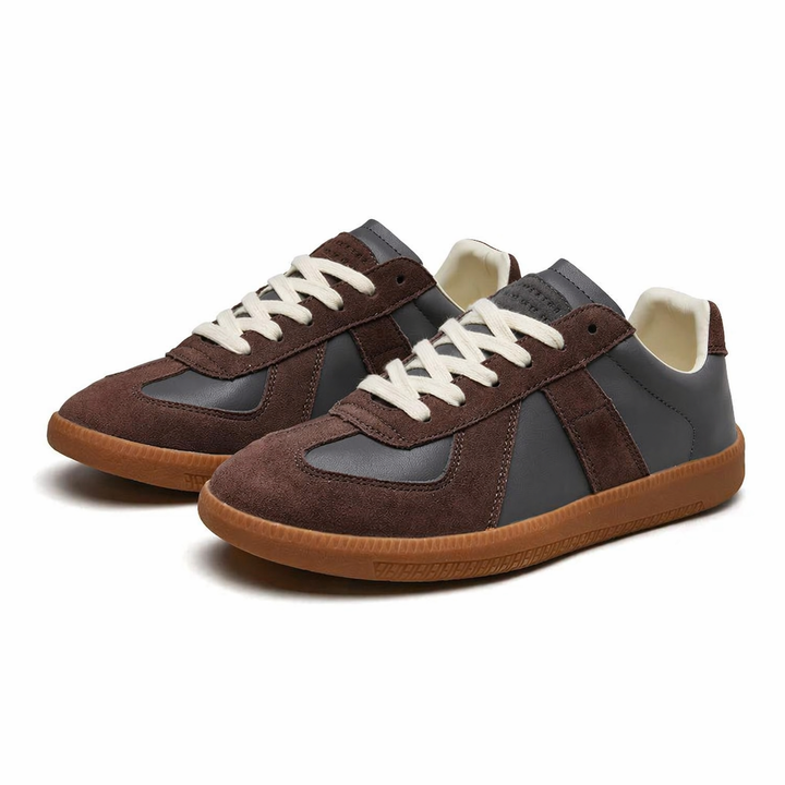Snøresneakers med skridsikker sål og komfortabel pasform