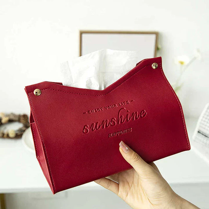 Elegant Kunstlæder Tissue Box til Moderne Indretning