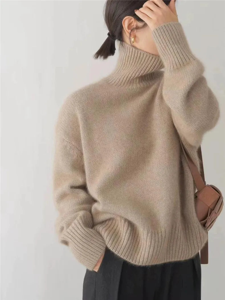 Monika™ | Høj Krave Sweater