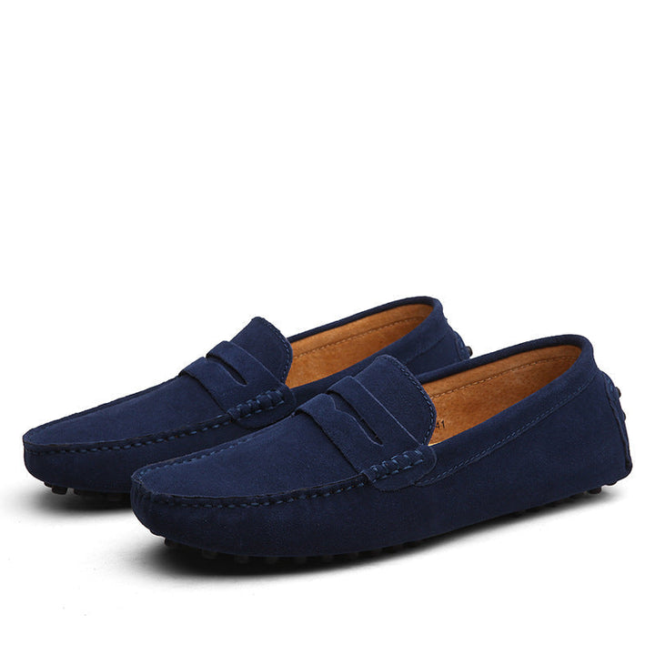Loafers i klassisk penny-design med komfortabel sål