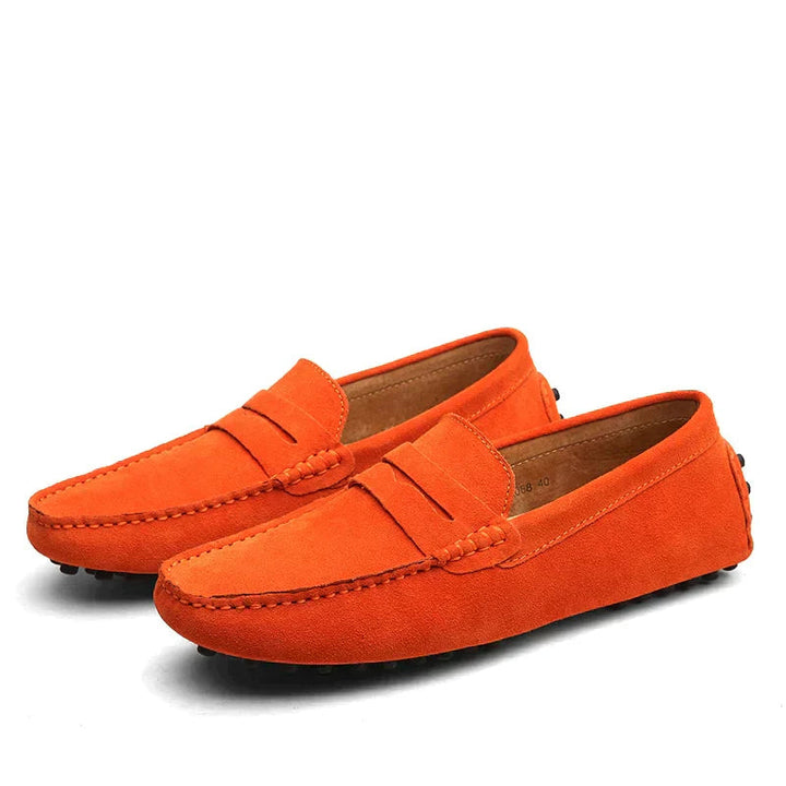 Loafers i klassisk penny-design med komfortabel sål