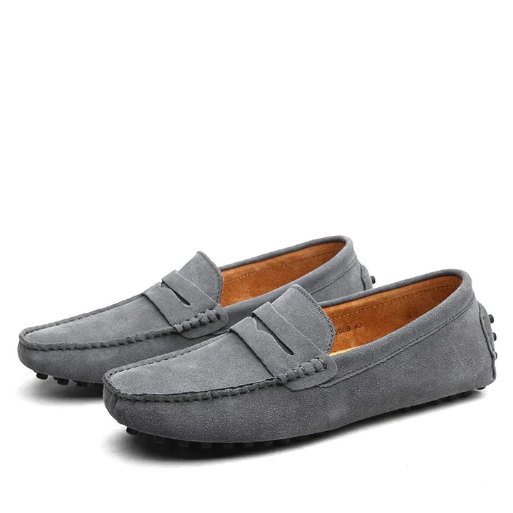 Loafers i klassisk penny-design med komfortabel sål